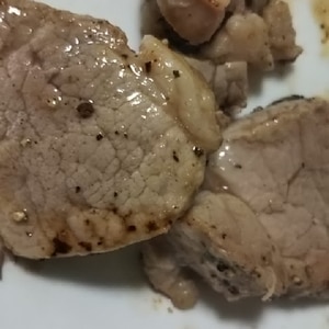 豚ヒレ肉のソテー　バルサミコビネガーソース